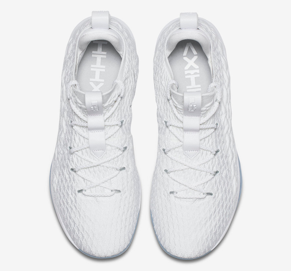 Заказать в Москве Nike LeBron 15 Low White Metallic