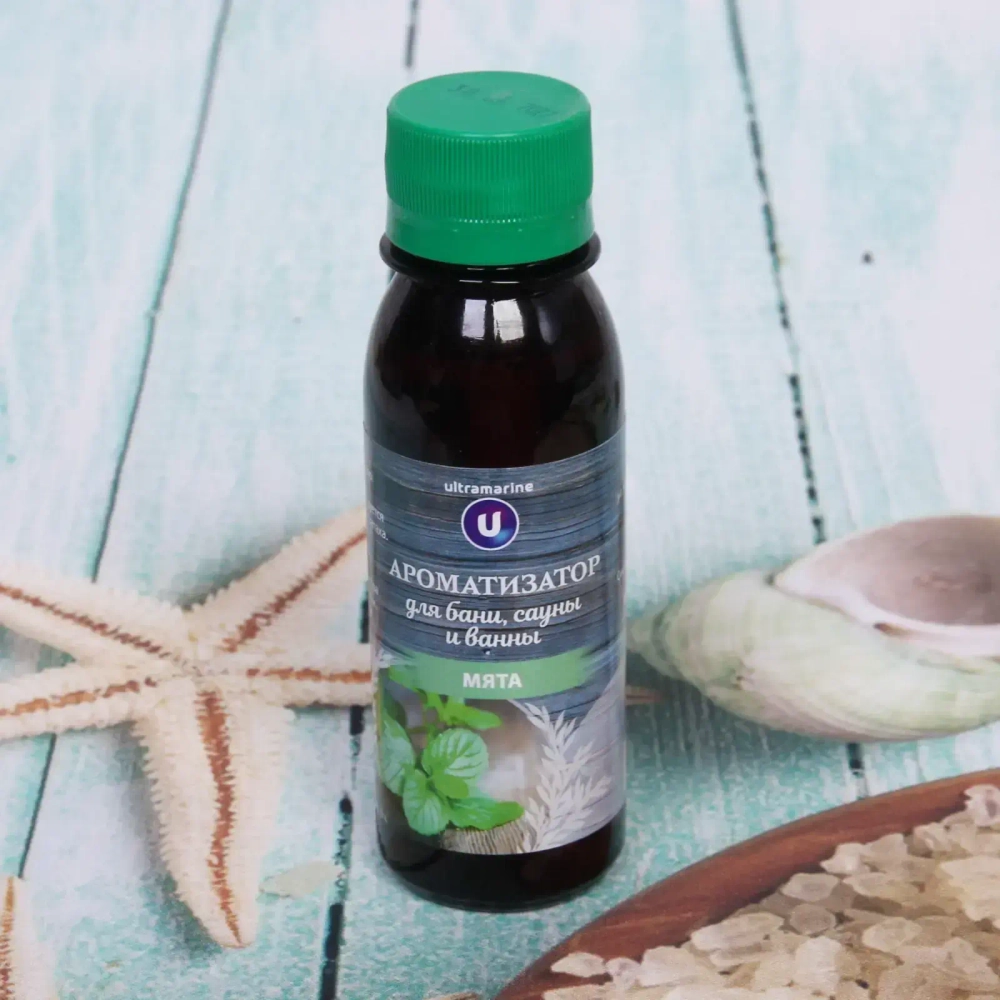 Ароматизатор «Мята» ULTRAMARINE для бани, сауны и ванны, 100мл