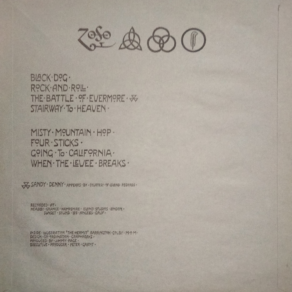 Led Zeppelin / Led Zeppelin IV (Untitled) (LP)