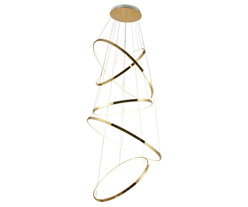 09475-5A,33 Люстра димм.Амия золото Led 150W