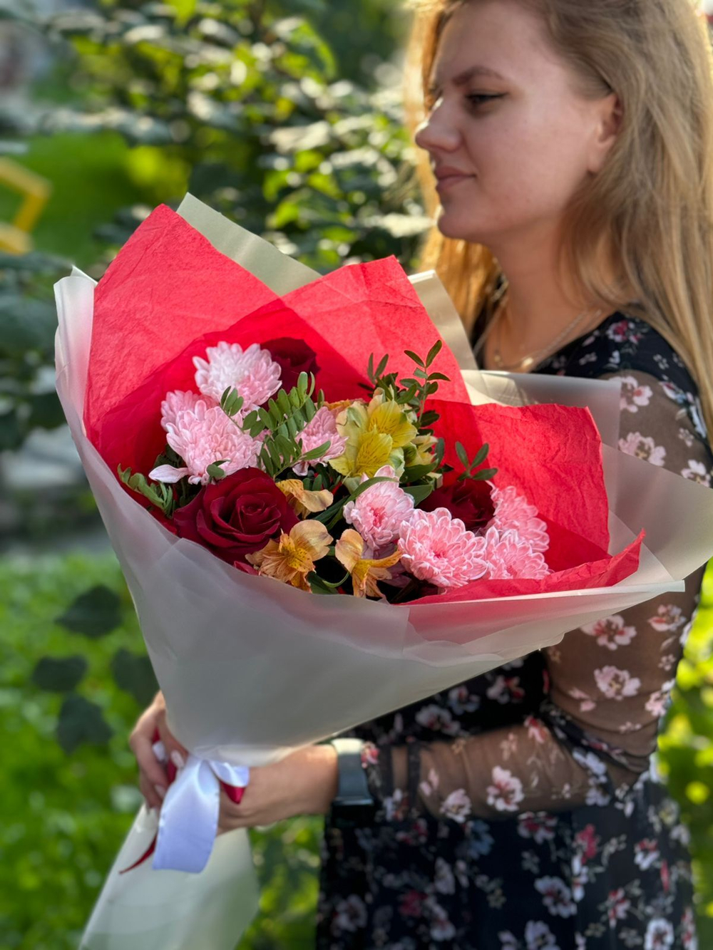 Букет цветов День знаний №5