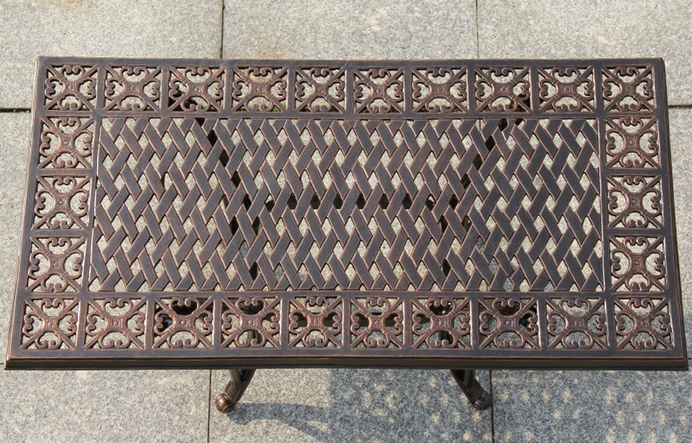 Столик из литого алюминия Крылья(Wings)