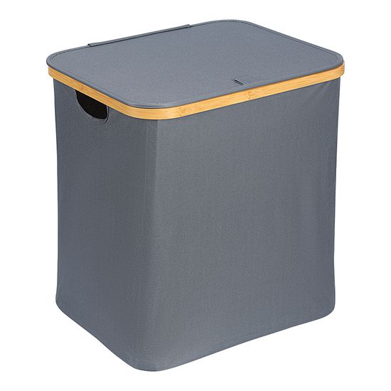 Корзина для белья neat mid, 40x33x43 см, серая