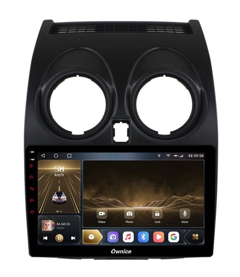 Штатная магнитола OWNICE OL-9662-Q для Nissan Qashqai 2006-2013 на Android 10.0