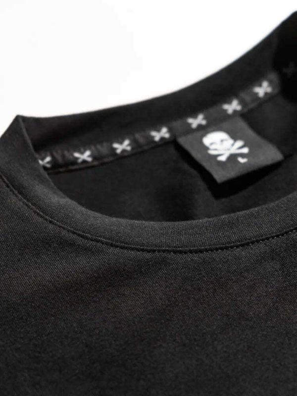 Футболка оверсайз Milk черная - фото 7