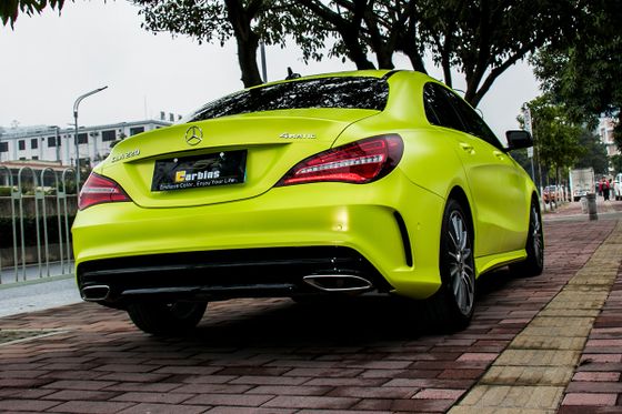 Пленка матовая салатовая Metal Flash Fluorescence Carbins