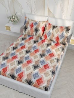 Простынь на резинке Сказка "Арлекин" 120х200 см, перкаль