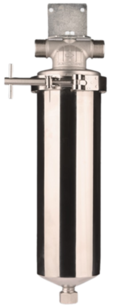 Корпус магистрального фильтра ГИДРОТЕК HSG-10SL 3/4" (нерж.сталь)