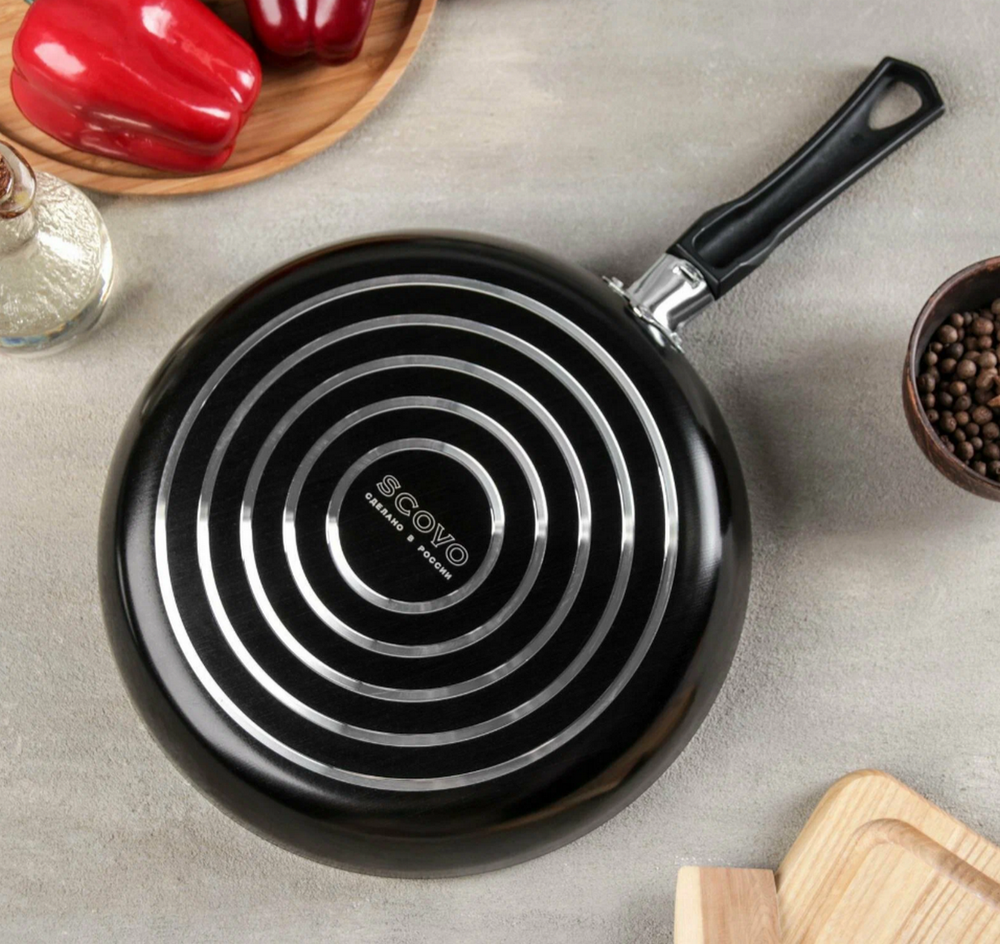 Сковорода 22см. SCOVO RC-002 Consul а/пр покрытие