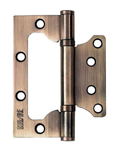Петля накладная BUSSARE B020-U 100x75x2.5-2BB-1AB ант. бронза