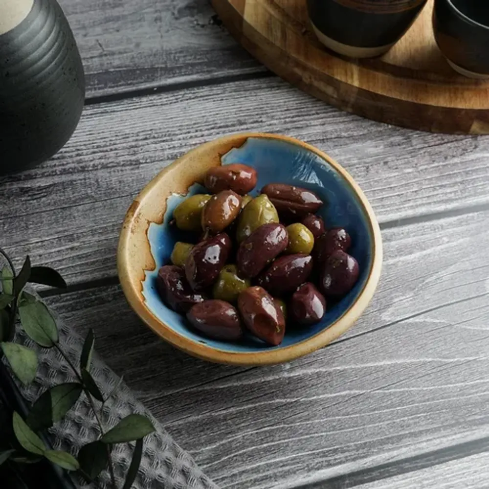 Соусник 130 мл 11,5*11,1 см h3,7 см овальный фарфор Blue Panasia P.L. Proff Cuisine [1]