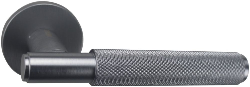 Ручки дверные алюминиевые V35L-2 SL (матовый хром)