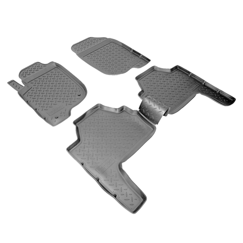 Ковры в салон Norplast/Unidec для Mitsubishi Pajero Sport (2008-)Полиуретан,Черный, арт.NPL-Po-59-01