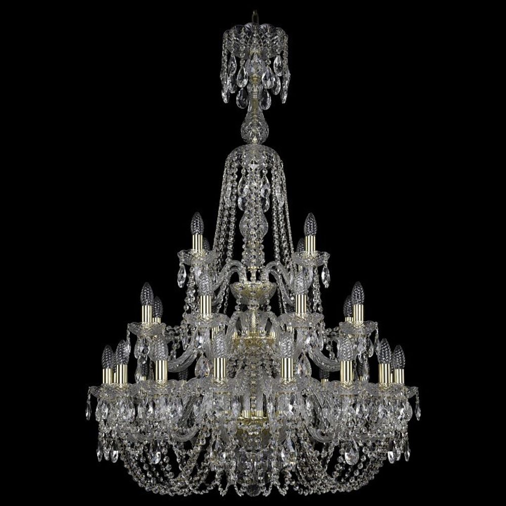 Подвесная люстра Bohemia Art Classic 11.11 11.11.16+8+4.300.3d.XL-128.Gd.Sp