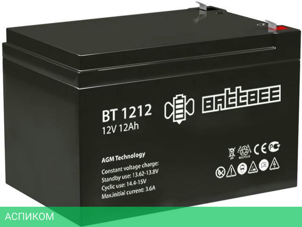 Аккумулятор для ИБП BattBee BT 1212