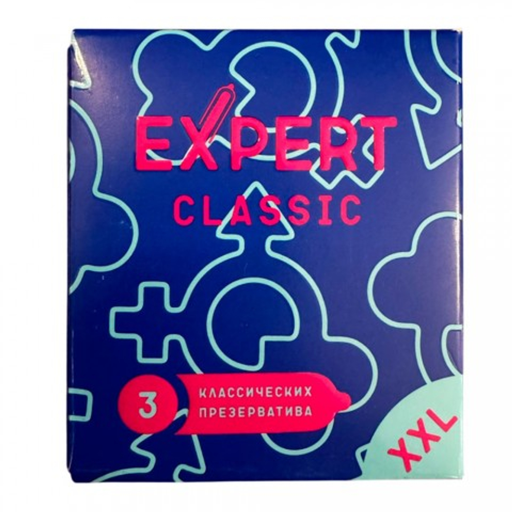Презервативы EXPERT XXL № 3 (увеличенного размера), 3 шт.