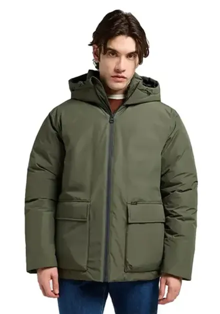 Куртка HOODED SHORT PUFFER 112370434