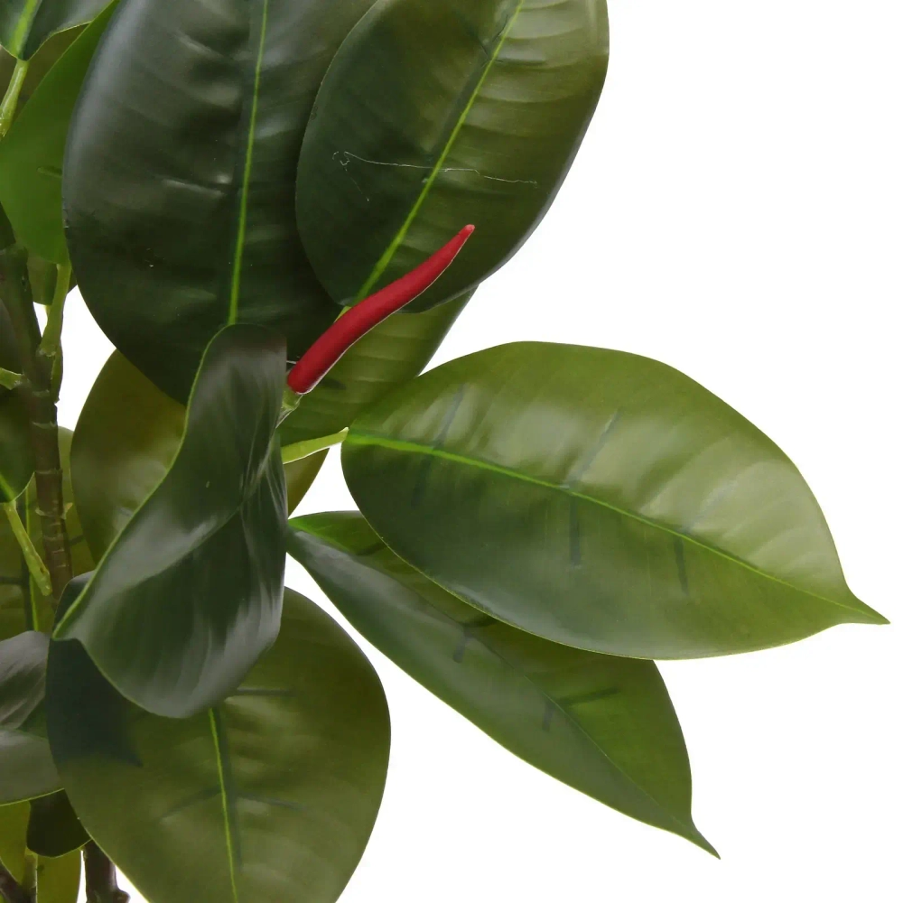 Искусственное растение «Ветка Фикуса» 100см зеленая