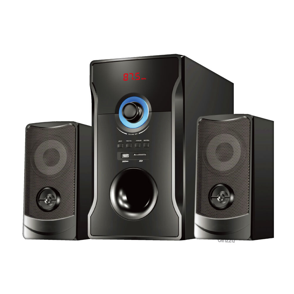 Акустика Ginzzu GM-426 USB/FM/60W Bluetooth (2.1)