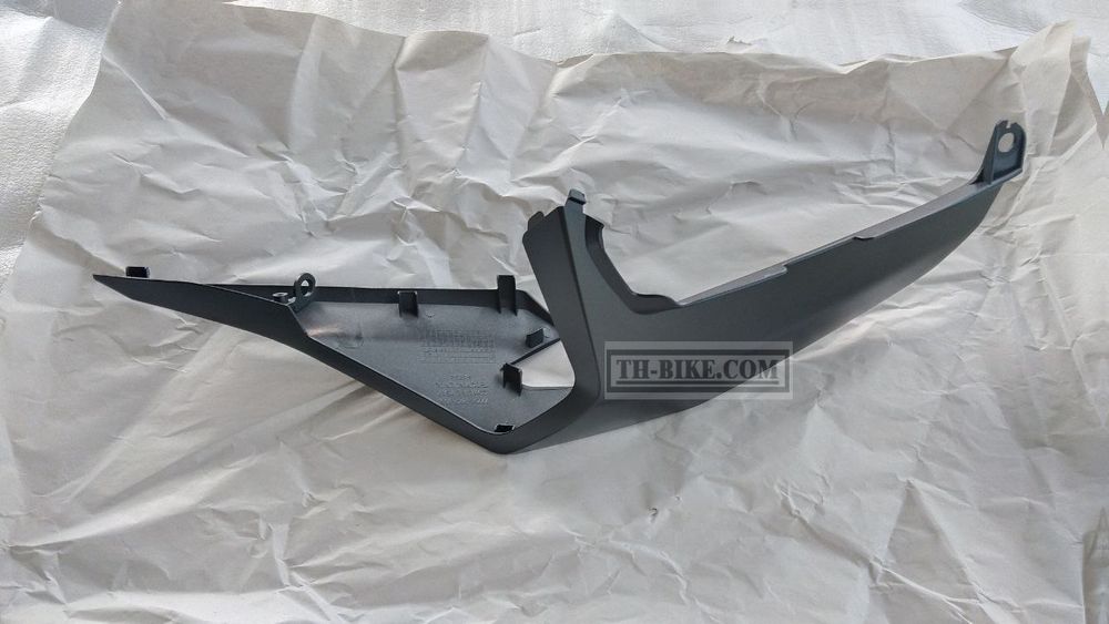 77251-MKP-J00ZM. COWL A, L. RR. (WOL) *NH436M* (NH436M MAT GUNPOWDER BLACK METALLIC). HONDA