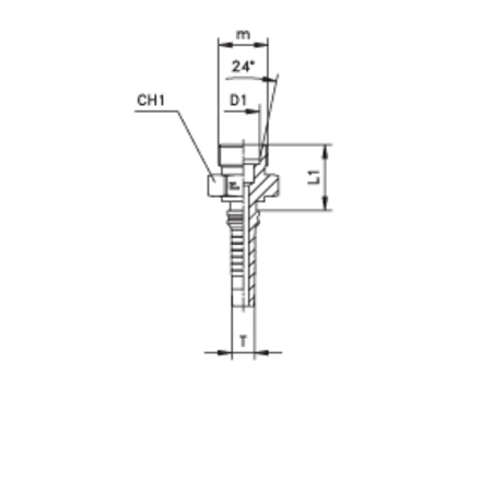 Фитинг DN 32 DKO-S (Ш) 52x2 38 Interlock