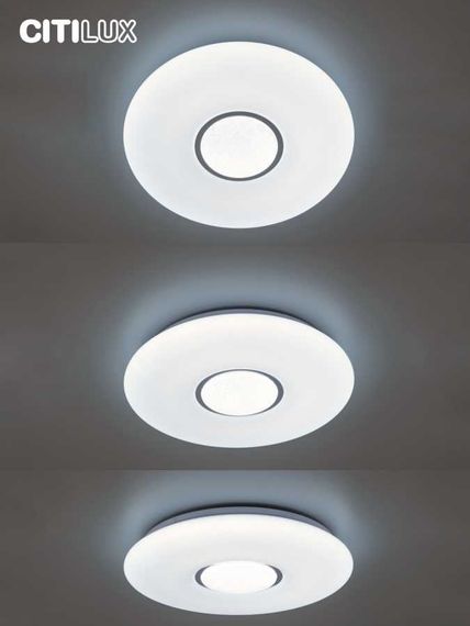 Потолочный светодиодный светильник Citilux Санта CL723480G