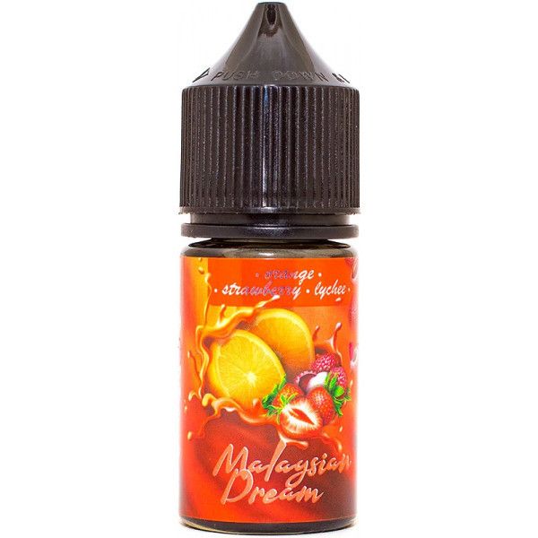 Купить Жидкость Malaysian Dream Salt - Orange, strawberry, lychee 30 мл