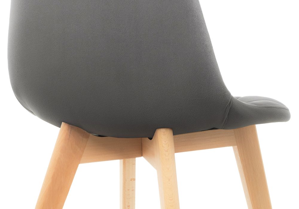 Деревянный стул Filip dark gray / wood