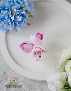 Силиконовая форма Тройник роз