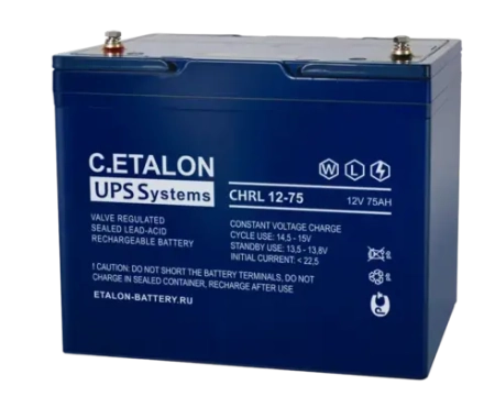 Аккумулятор C.ETALON CHRL 12-75