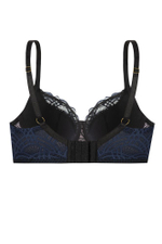 Красивый бюстгальтер Debora с чашками на тонком поролоне (Размер: 90C) (Цвет: темно-синий)