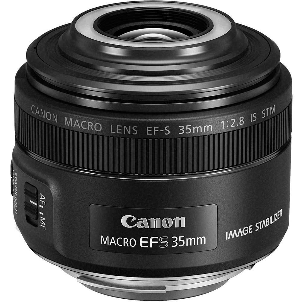 Объектив Canon EF-S 35mm f/2.8 IS STM macro LED