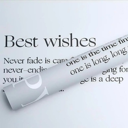 Пленка Best wisher 58см*10м НЕБЕСНЫЙ