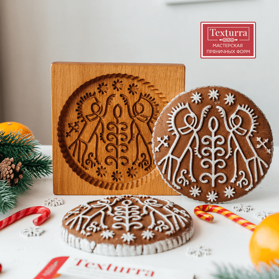 Пряничная форма Кони мезенские