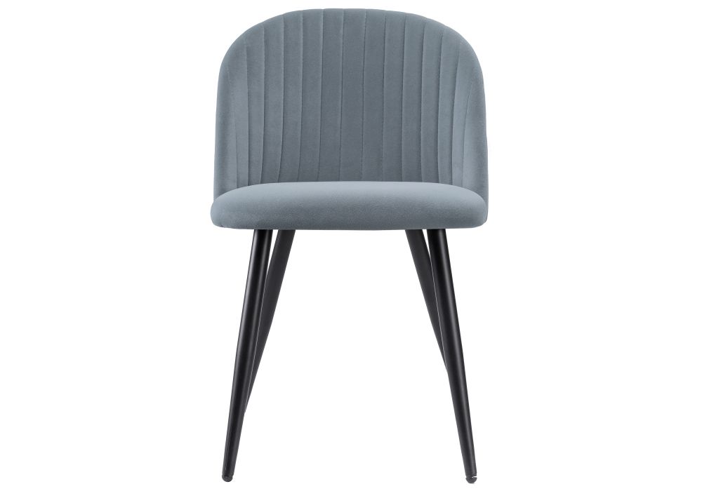 Стул на металлокаркасе Gabi 1 gray / black