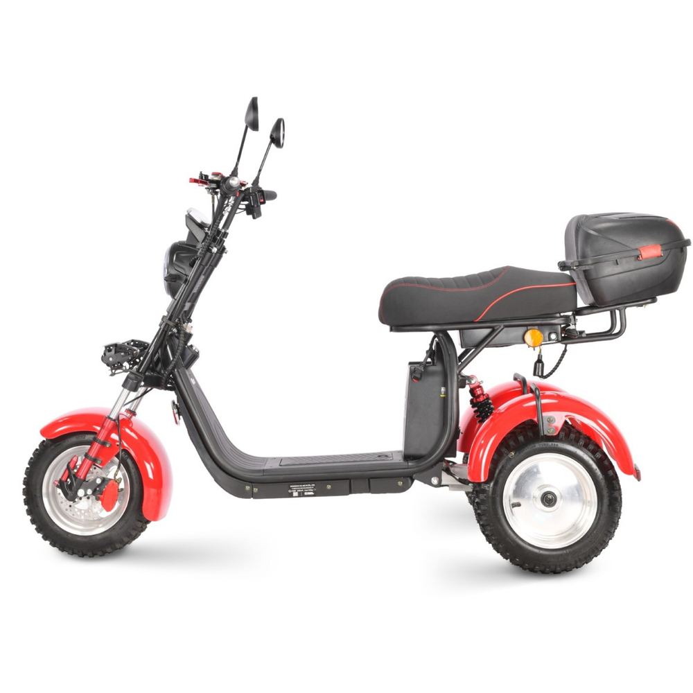 Электротрицикл WHITE SIBERIA IKRA 5000W RED