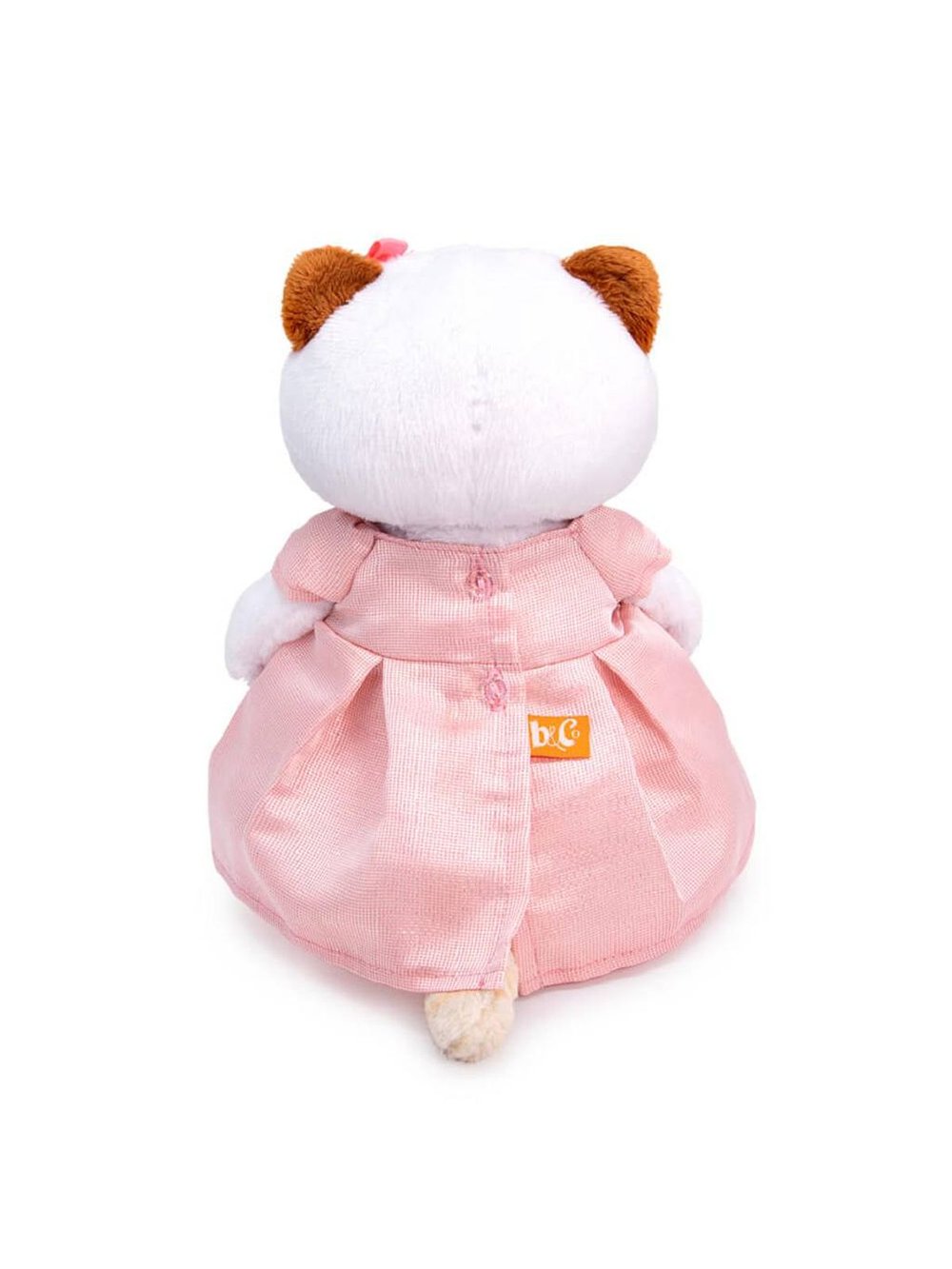 Мягкая игрушка Ли-Ли в розовом платье с люрексом 27 см