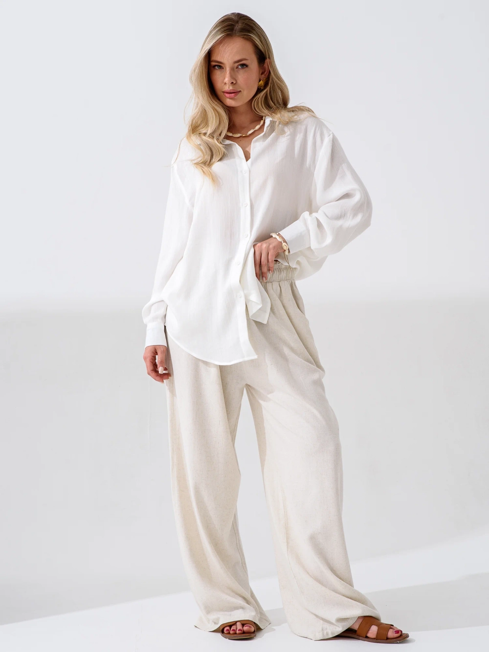 Брюки женские "Лён"