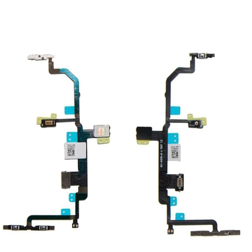 Шлейф для Apple iPhone 8 Plus на кнопки громкости/включения/блокировки/микрофон/вспышка