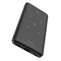 PowerBank Hoco J50 с беспроводной зарядкой 10000 mAh - Черный