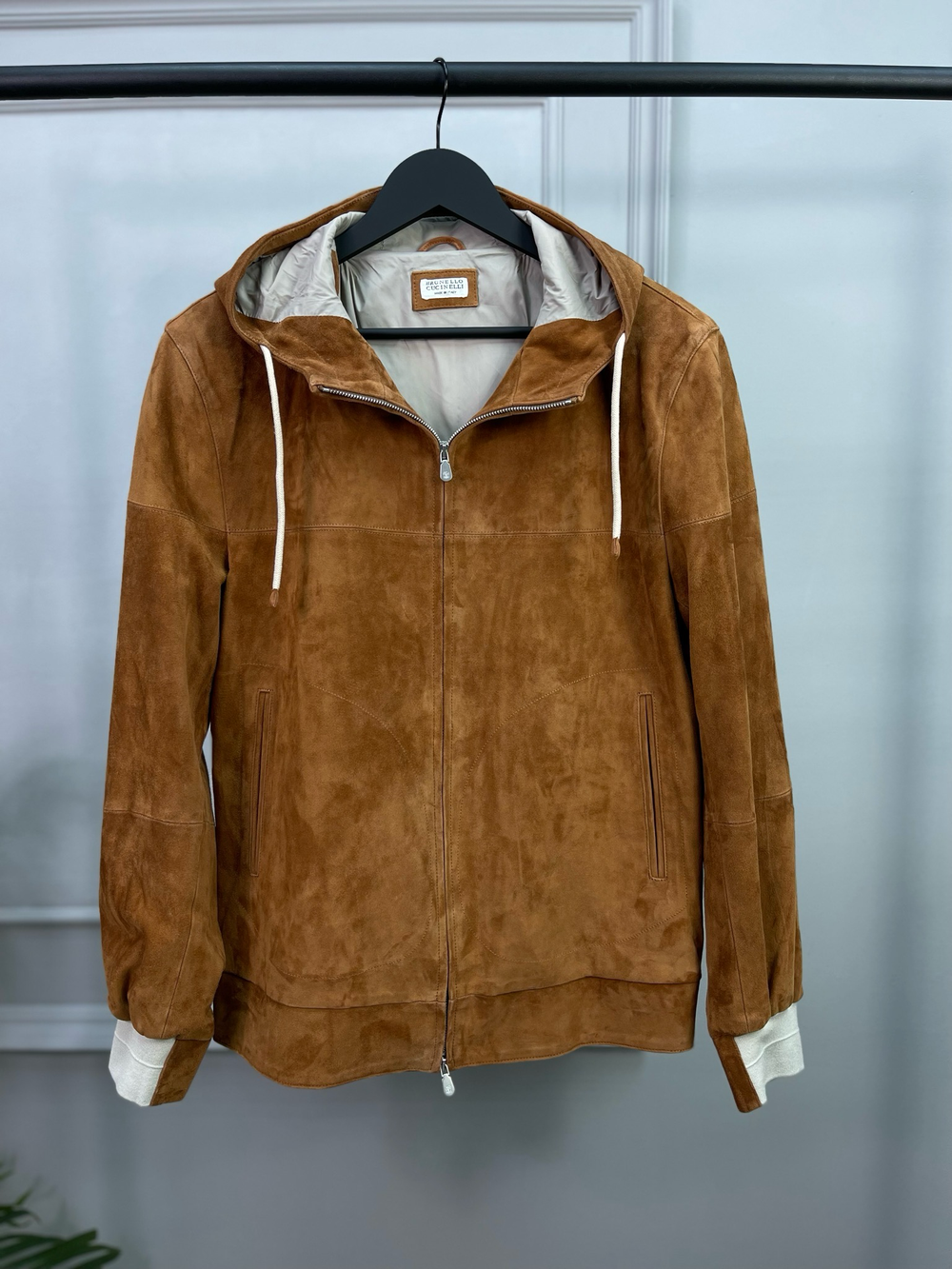 Замшевая куртка Brunello Cucinelli
