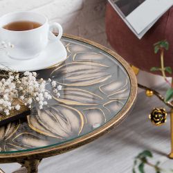 Столик декоративный Зарнички Санфлауэр Каштан