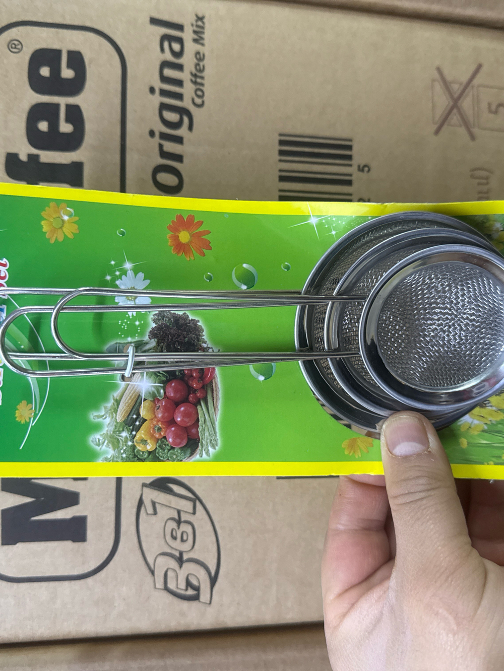 Сито набор 3шт (6см7см8см) 583