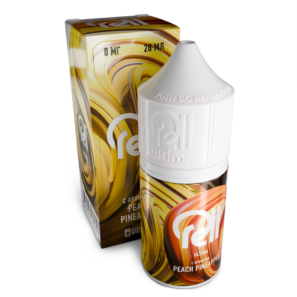 Rell Ultima 28 мл - Peach Pineapple (0 мг)