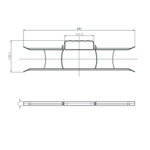 Удлинитель на рамке, 1 гн, 10 м, ПВС, 2х0.75 мм2, пластик, IEK, WKF20-06-01-10