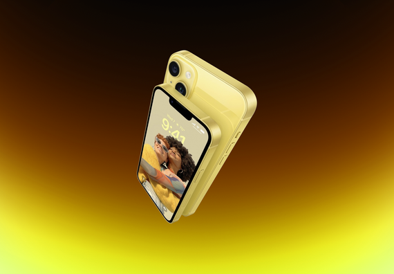 Телефон Apple iPhone 14 256Gb (Yellow)