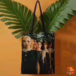 Сумка шоппер с принтом (G)I-DLE