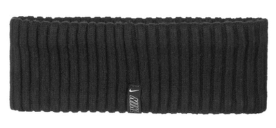 Теннисная бандана Nike Knit Headband - black/silver