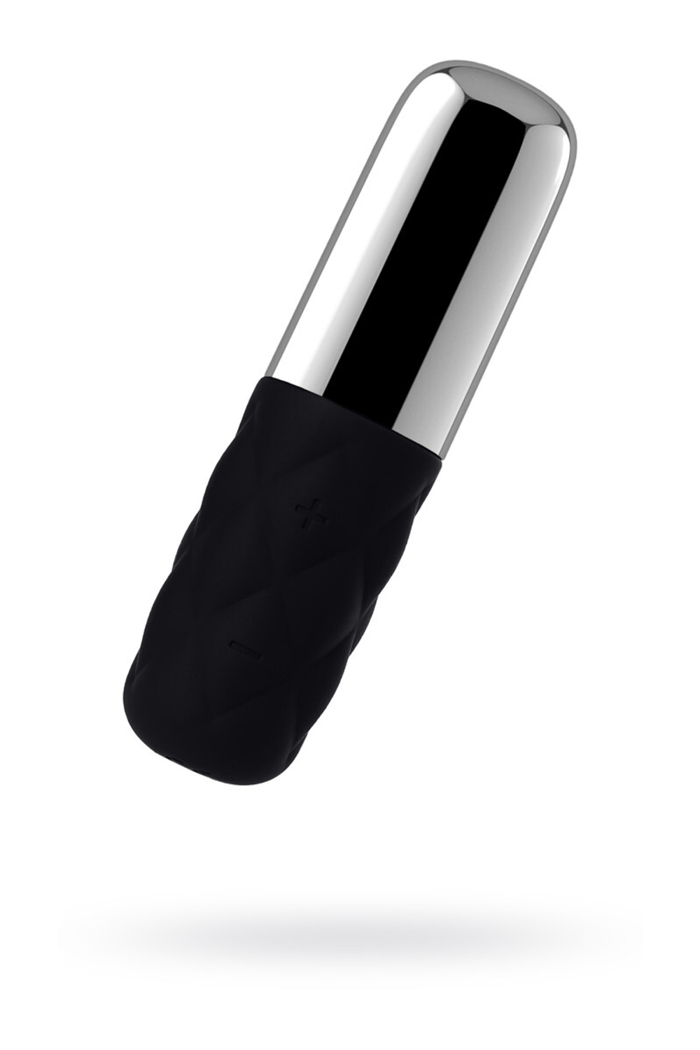 Вибромассажер Satisfyer Mini Lovely Honey чёрный серебро 11,4 см