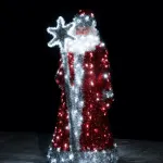 Светодиодные фигуры "Дед Мороз и Снегурочка серия Искристые"